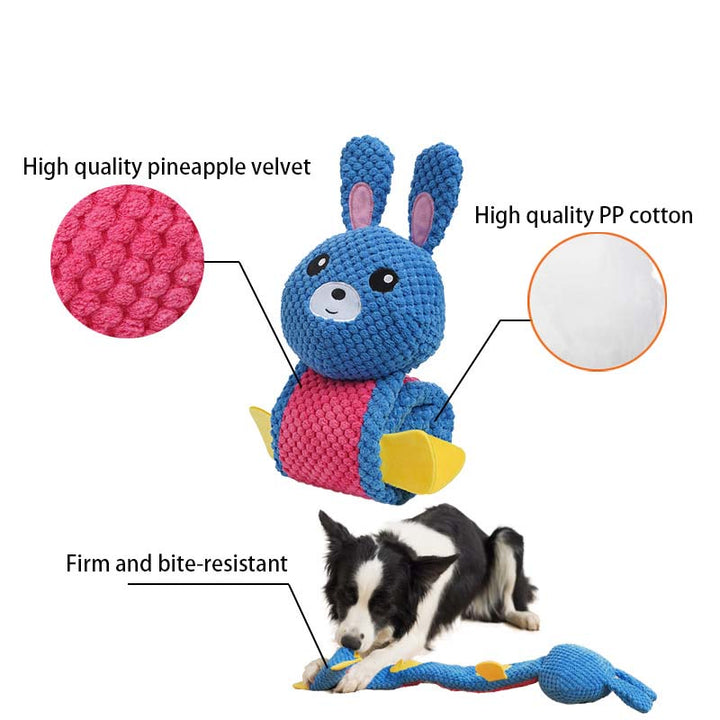 Dog puzzle toys Squeaky stuffed chewing toys small medium large dogs puppy doggy durable snuffled toy