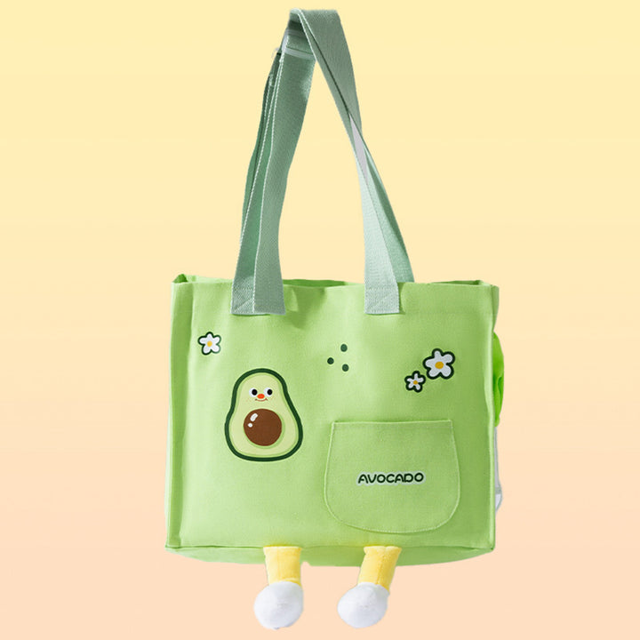 Pet out carrying bag Canvas Bag Comfortable breathable crossbody bag