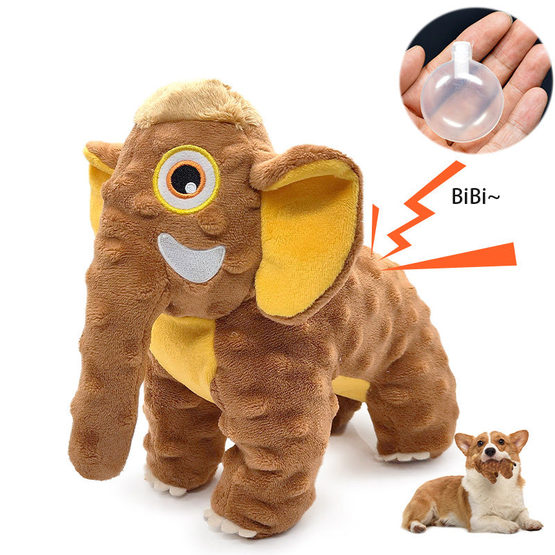 Stuffed pet chewing toy with Squeakers , bite-resistant toy for dogs