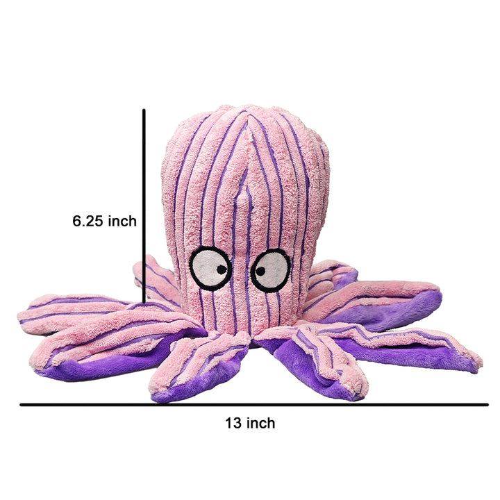 Octopus Plush Dog Toys with Squeakers for pet chewing toy