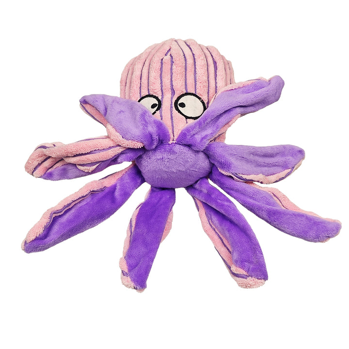 Octopus Plush Dog Toys with Squeakers for pet chewing toy