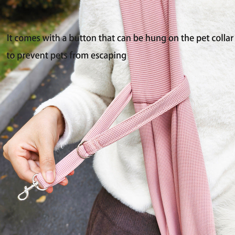 Pet crossbody bag Dog cat out carrying bag