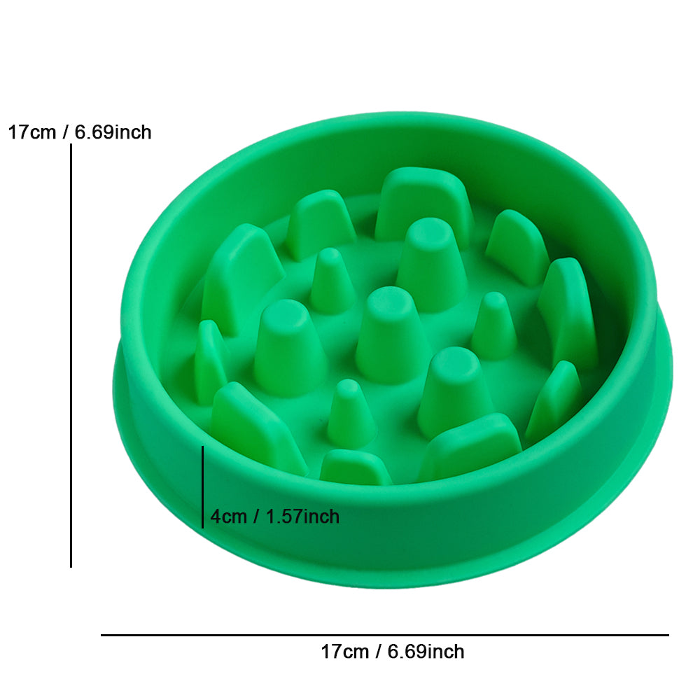 Silicone Slow Feeder eating Bowls for Dogs & Cats